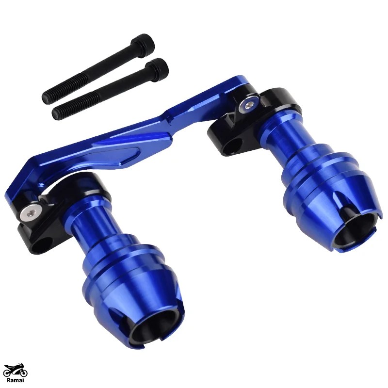 並行輸入品 自動二輪車 エキゾースト えり巻き Falling 守る Crash BMW C400X C400GT Anti Drop Ball CNC 軽銀 金属元素 カスタム 一部分