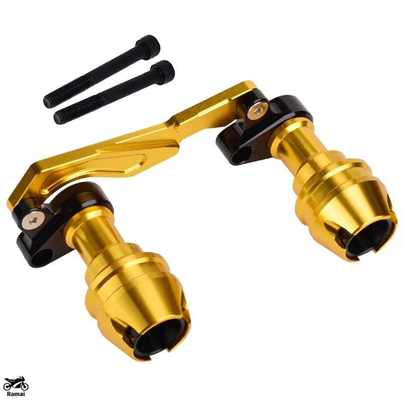 並行輸入品 自動二輪車 エキゾースト えり巻き Falling 守る Crash BMW C400X C400GT Anti Drop Ball CNC 軽銀 金属元素 カスタム 一部分