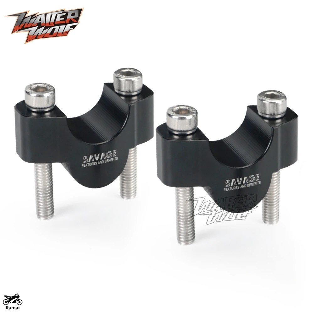 並行輸入品 20mm ライザーs クランプ アダプター バイク ハンドル