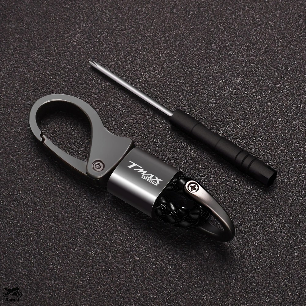 【並行輸入品】Keychain Motorcycle Leather Key Holder Pendant Horseshoe Buckle ...