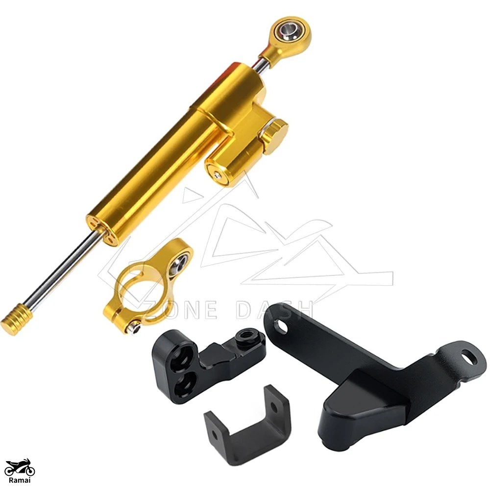 【並行輸入品】 バイク スタビライザー st 125 dax 125 ステアリング ダンパー ブラケット CNC キット ST125 DAX125 ホンダ カスタム パーツ_6
