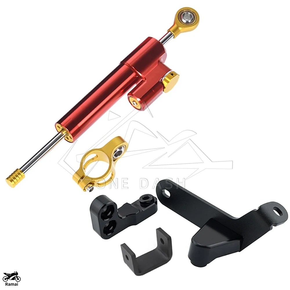 【並行輸入品】 バイク スタビライザー st 125 dax 125 ステアリング ダンパー ブラケット CNC キット ST125 DAX125 ホンダ カスタム パーツ_8