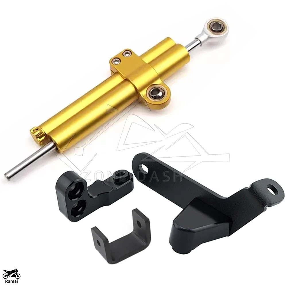 【並行輸入品】 バイク スタビライザー st 125 dax 125 ステアリング ダンパー ブラケット CNC キット ST125 DAX125 ホンダ カスタム パーツ_9