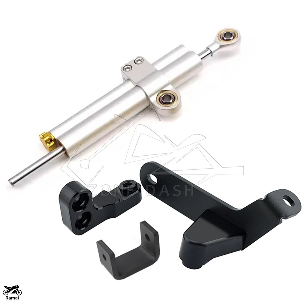 【並行輸入品】 バイク スタビライザー st 125 dax 125 ステアリング ダンパー ブラケット CNC キット ST125 DAX125 ホンダ カスタム パーツ_12