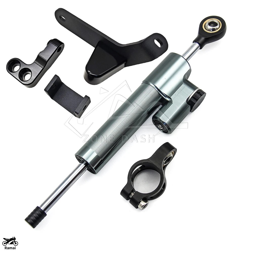 【並行輸入品】 バイク スタビライザー st 125 dax 125 ステアリング ダンパー ブラケット CNC キット ST125 DAX125 ホンダ カスタム パーツ_2