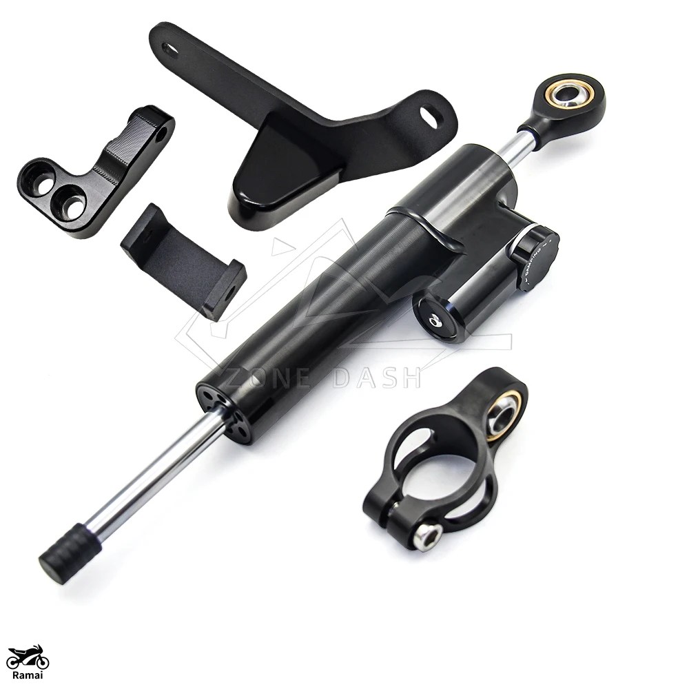 【並行輸入品】 バイク スタビライザー st 125 dax 125 ステアリング ダンパー ブラケット CNC キット ST125 DAX125 ホンダ カスタム パーツ_4