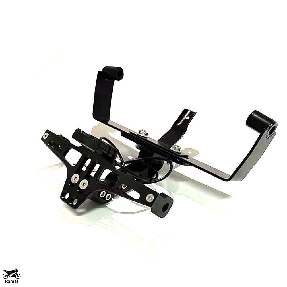 並行輸入品 フィット Italjet Dragster 200 / 250i / 125 / 400 プレート ブラケット ウィンカー ブラケット プレート ランプ Italjet Dragster カスタム_4