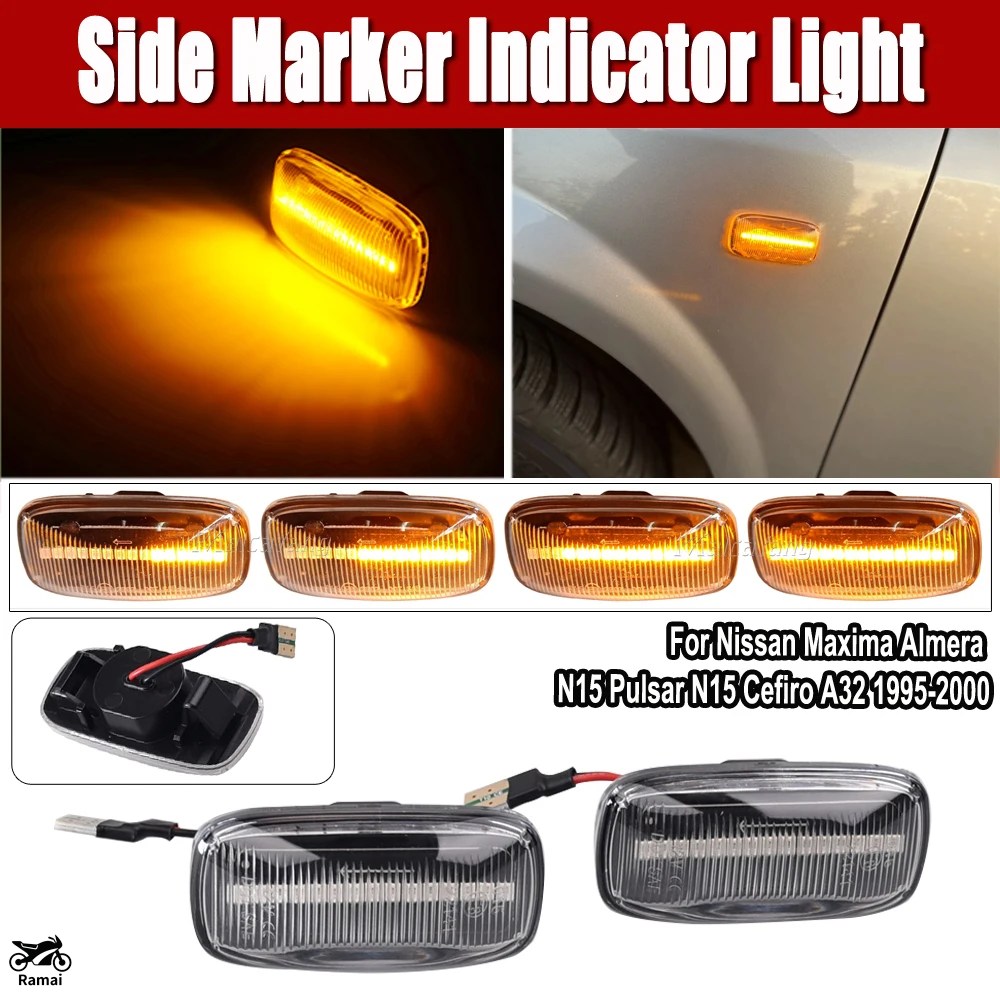 並行輸入品】 流れる LED サイド マーカー ウィンカー シーケンシャル