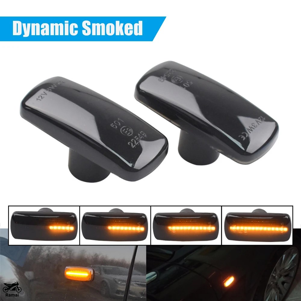 ＊確認用＊ 並行輸入品】 シーケンシャル LED サイド マーカー フェンダー