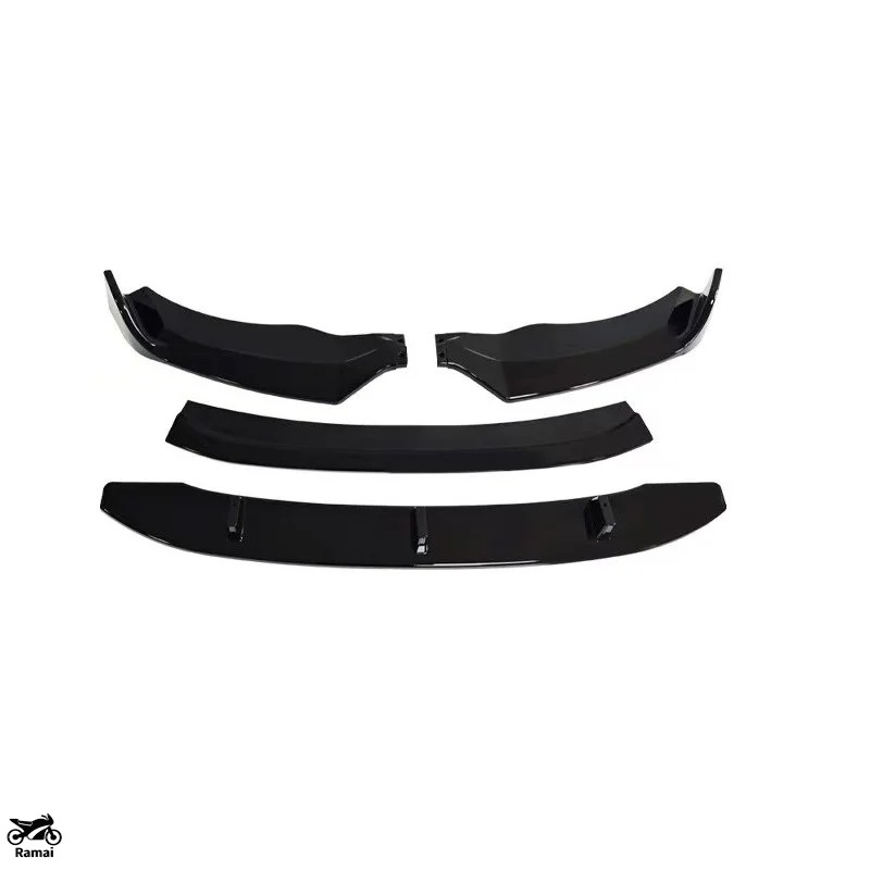 【並行輸入品】 BMW X3 F25 X4 F26 M スポーツ 2014年-2018年 4 Pcs フロント バンパー リップ スポイラー スプリッター デュフューザー フロント リップ スポ_1