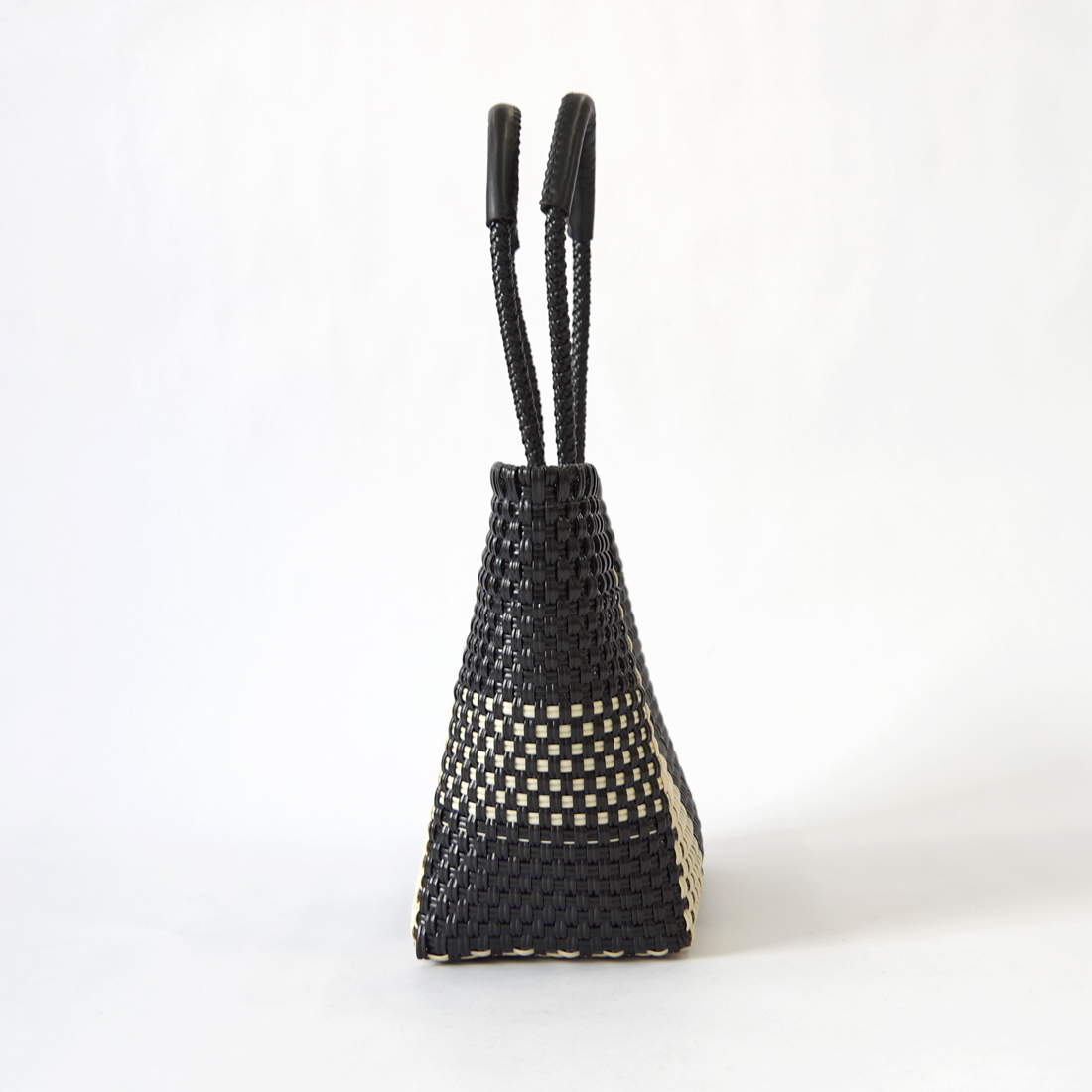 【WOVEN ウーヴン】エブリデイトート メキシコ製 メルカドバッグ スモール トートバッグ Everyday Tote メキシコ製 かごバッグバッグ 裏地付き ハンドメイドの画像