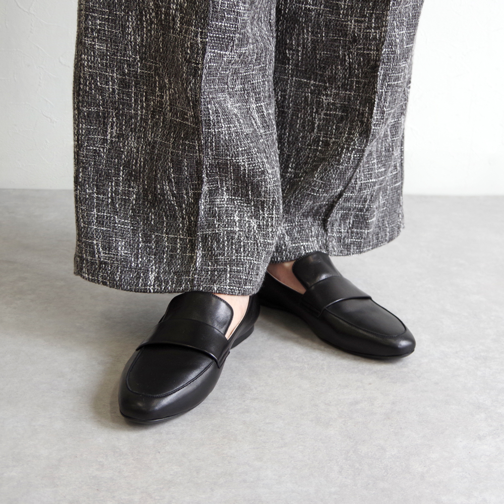 【40％OFF】【SALE】【FABIO RUSCONI ファビオ ルスコーニ】 【3170】クラシックフラットローファー レザーローファー フラットシューズ 本革 ブラック_14