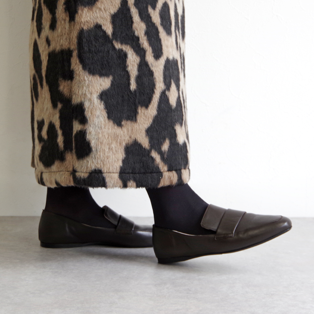 【40％OFF】【SALE】【FABIO RUSCONI ファビオ ルスコーニ】 【3170】クラシックフラットローファー レザーローファー フラットシューズ 本革 ブラック_17