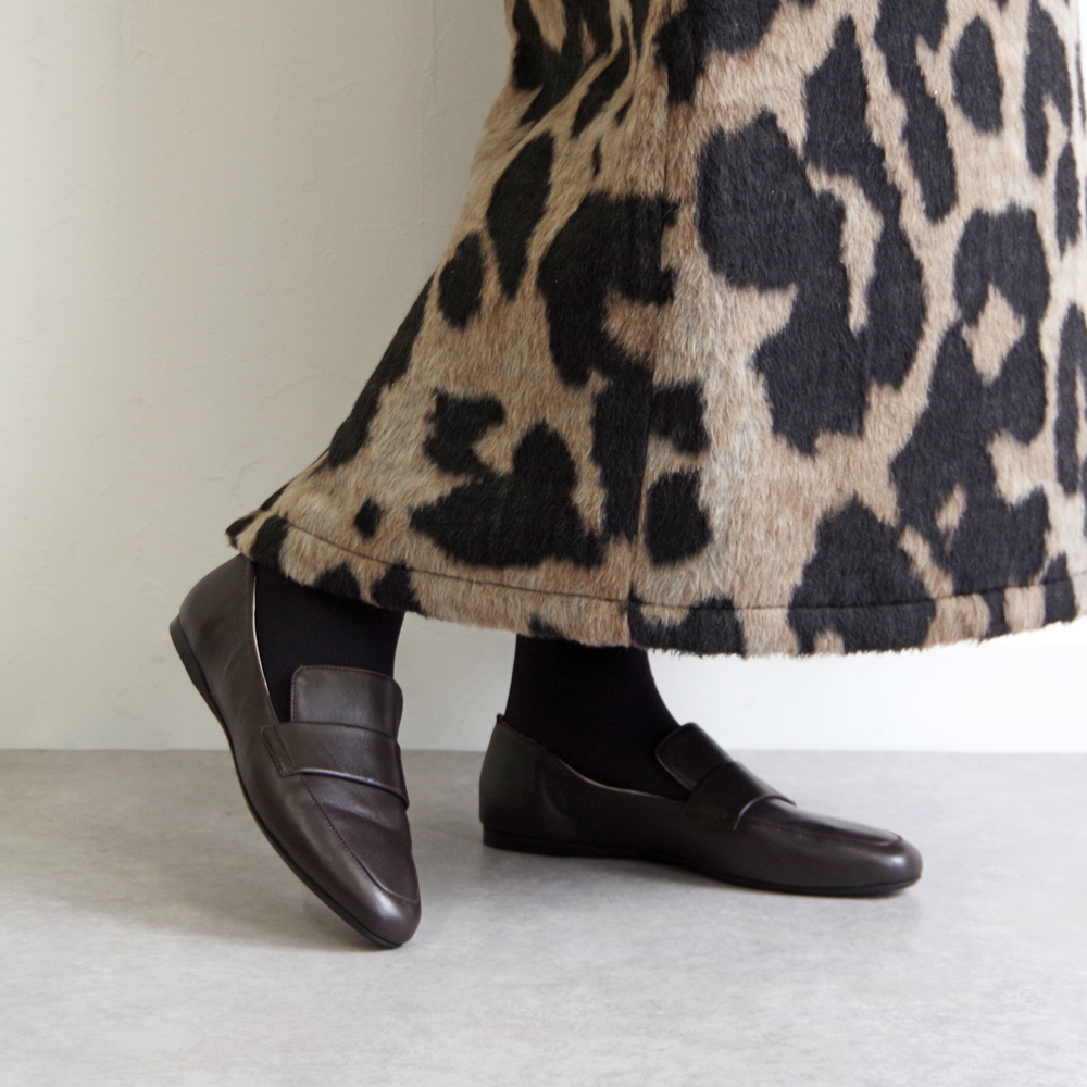 【40％OFF】【SALE】【FABIO RUSCONI ファビオ ルスコーニ】 【3170】クラシックフラットローファー レザーローファー フラットシューズ 本革 ブラック_18