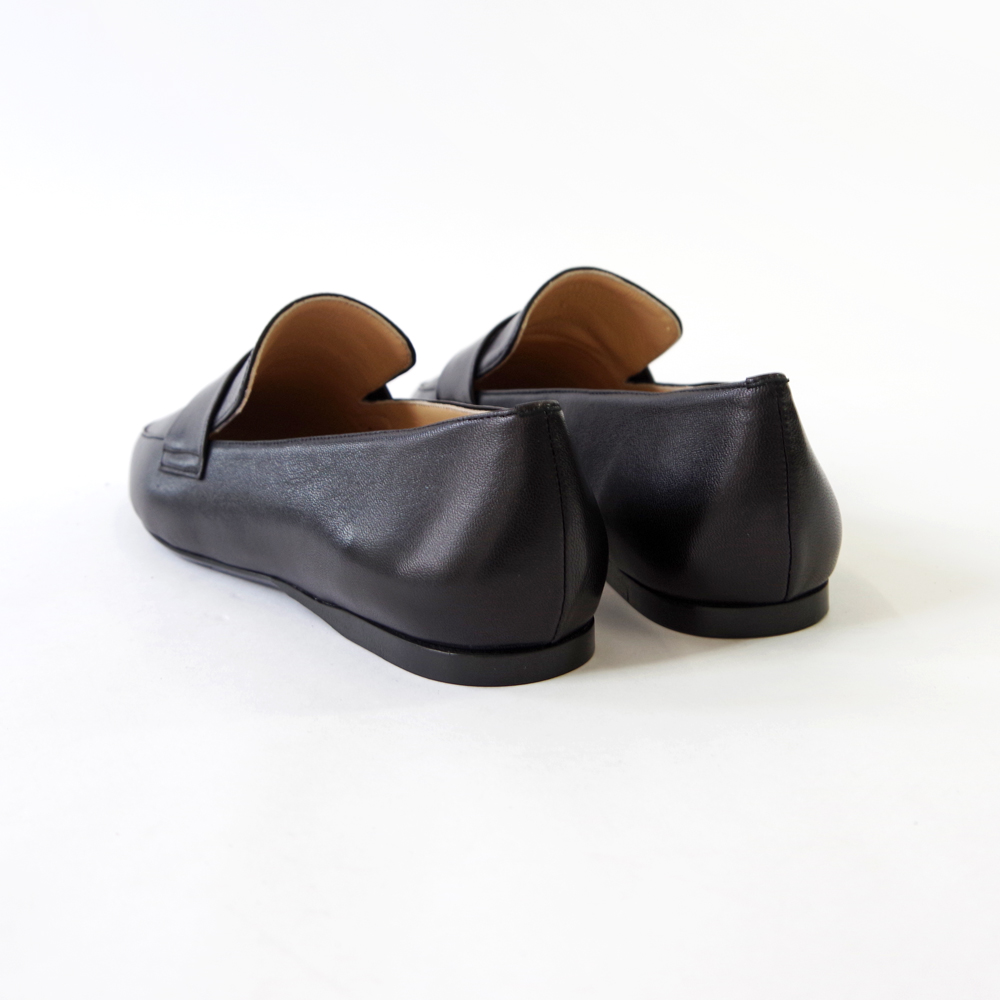 【40％OFF】【SALE】【FABIO RUSCONI ファビオ ルスコーニ】 【3170】クラシックフラットローファー レザーローファー フラットシューズ 本革 ブラック_11