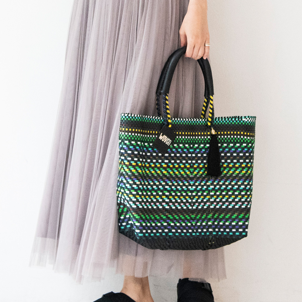 WOVEN 【新色追加】WOVEN ウーヴン Middle Tote ミドルトート