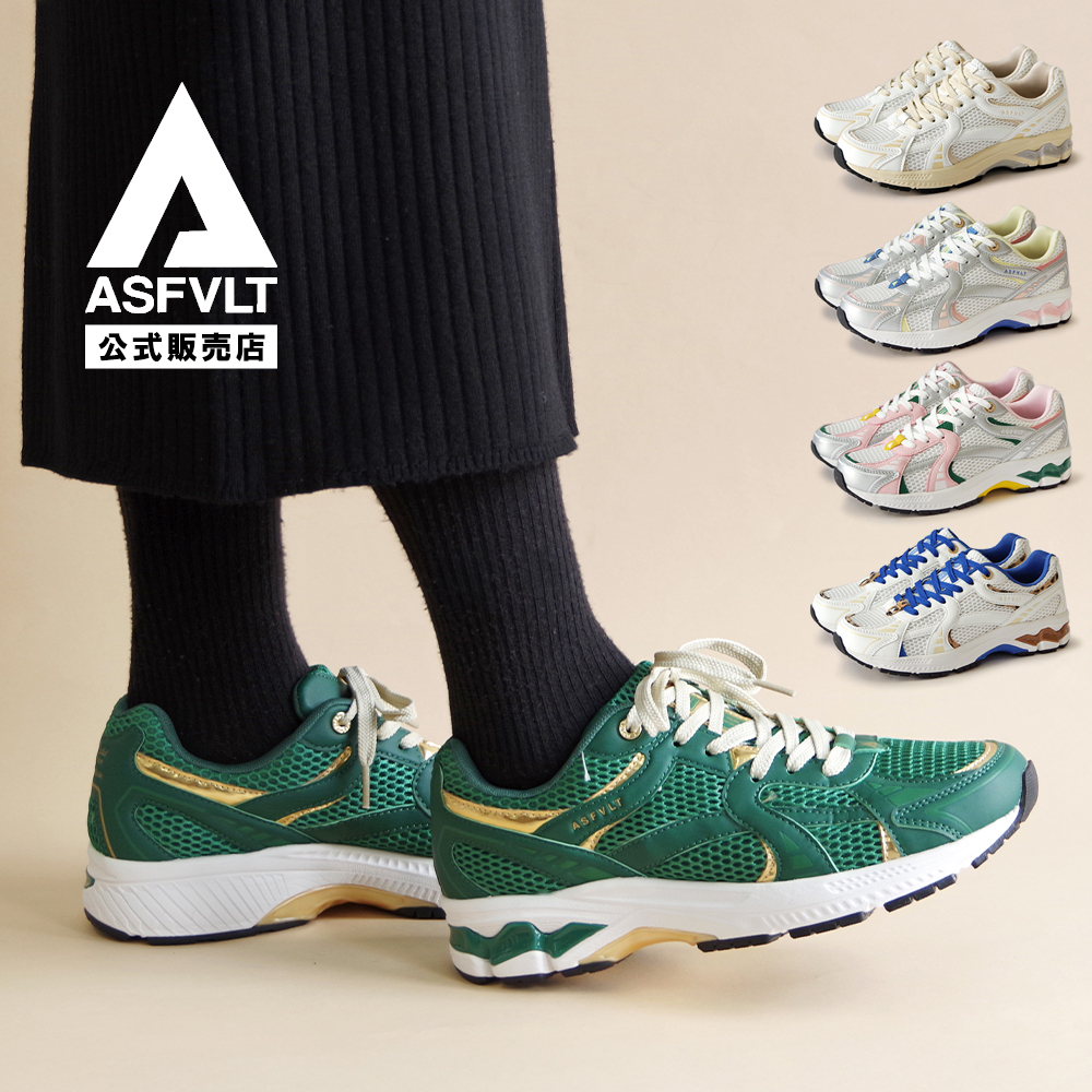 ASFVLT 【SALE】【特典付き】【ASFVLT アスファルCITY RUN シティラン スニーカー 軽量 ハイテク メッシュ【2025 ...