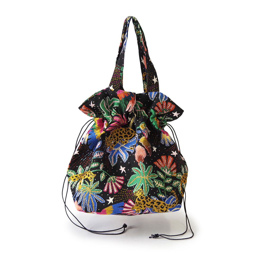 【2026年春夏新作】Erwan L アルワンエル フランス製 【Drawstring tote 25007】トートバッグ 巾着バッグ A4  肩掛け ポリエステル コットン おしゃれの画像