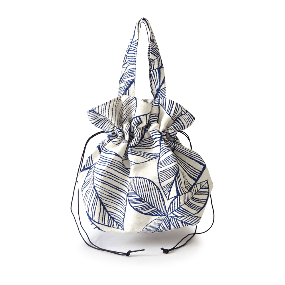【2026年春夏新作】Erwan L アルワンエル フランス製 【Drawstring tote 25007】トートバッグ 巾着バッグ A4  肩掛け ポリエステル コットン おしゃれの画像