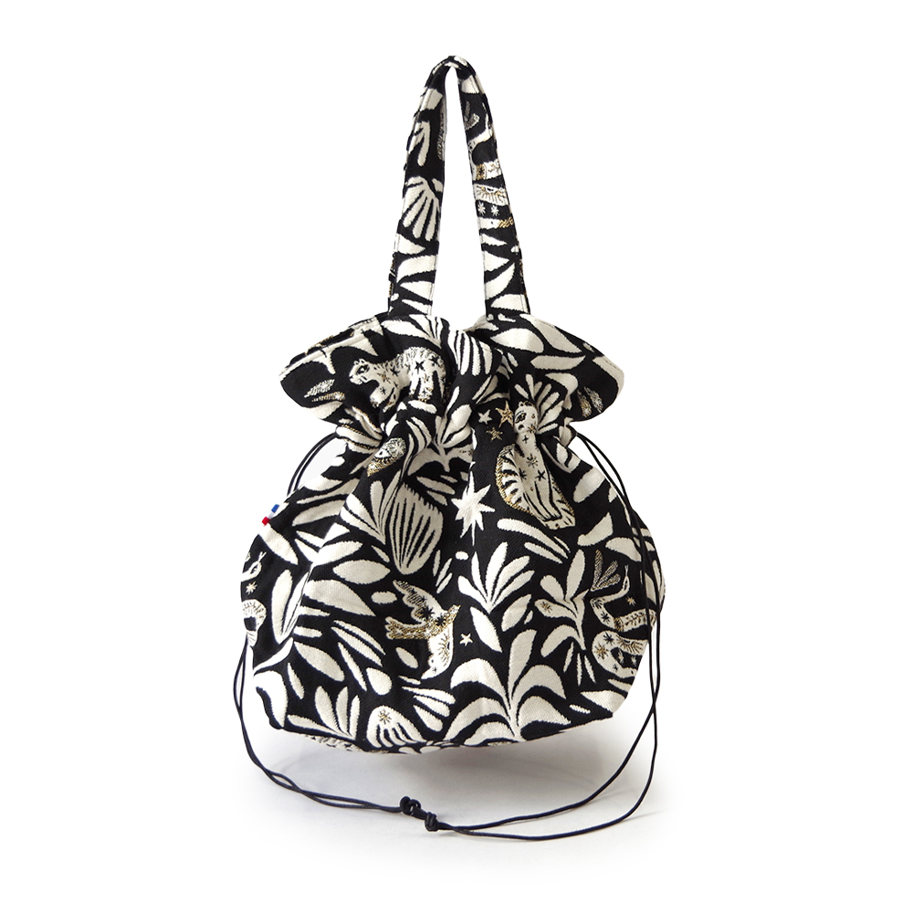 【2026年春夏新作】Erwan L アルワンエル フランス製 【Drawstring tote 25007】トートバッグ 巾着バッグ A4  肩掛け ポリエステル コットン おしゃれの画像