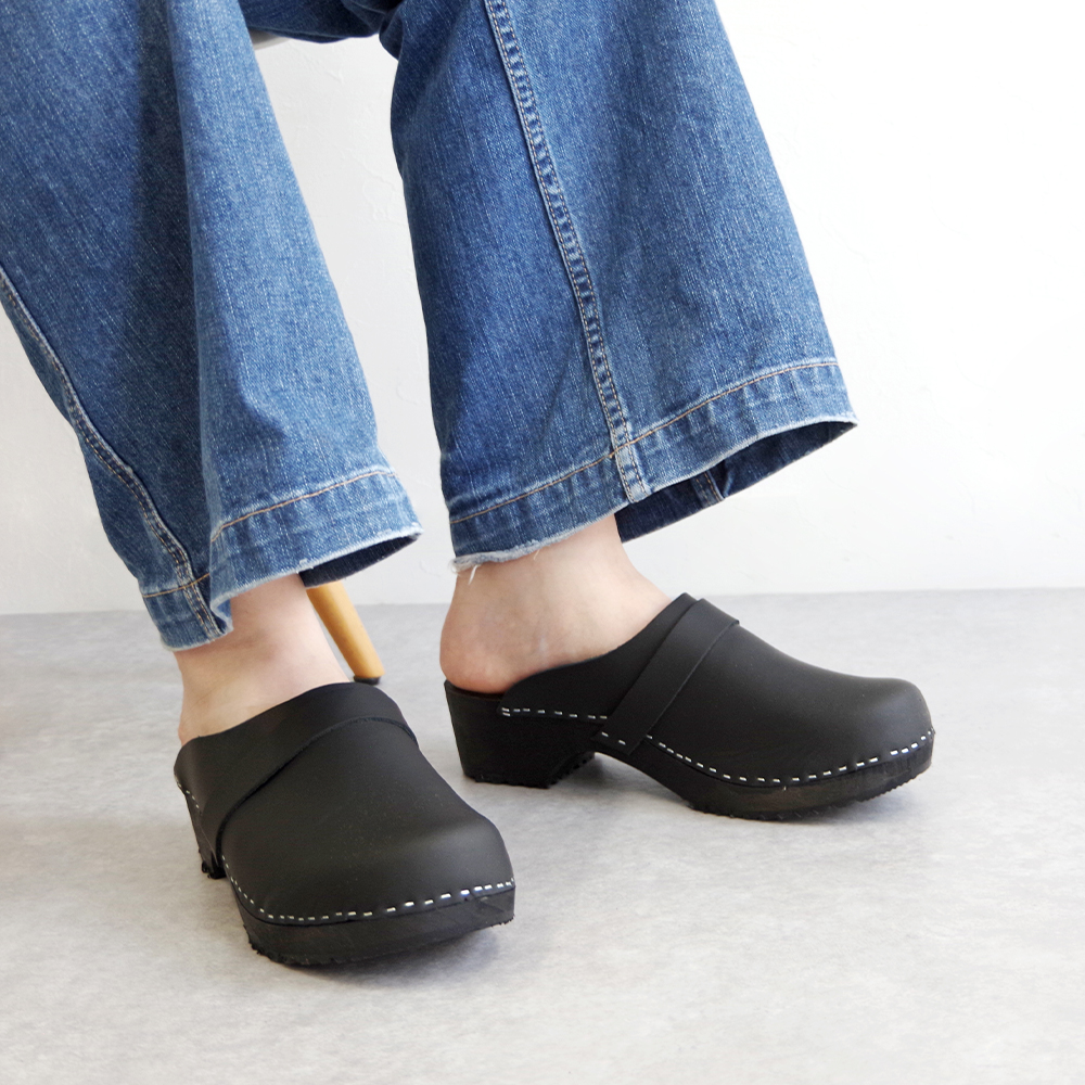 MOHEDA TOFFELN モヘダトフェール メンズ 木底 サボサンダル クロッグシューズ サンダル 本革 厚底 サボ ヌバック スエード スウェード ERIK スウェーデン
