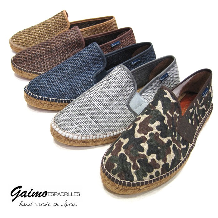Gaimo ガイモ エスパドリーユ スペイン製 ゴア付 スリッポン Lado Campesino Gm Lado ランブルバイジーマ 通販 Yahoo ショッピング