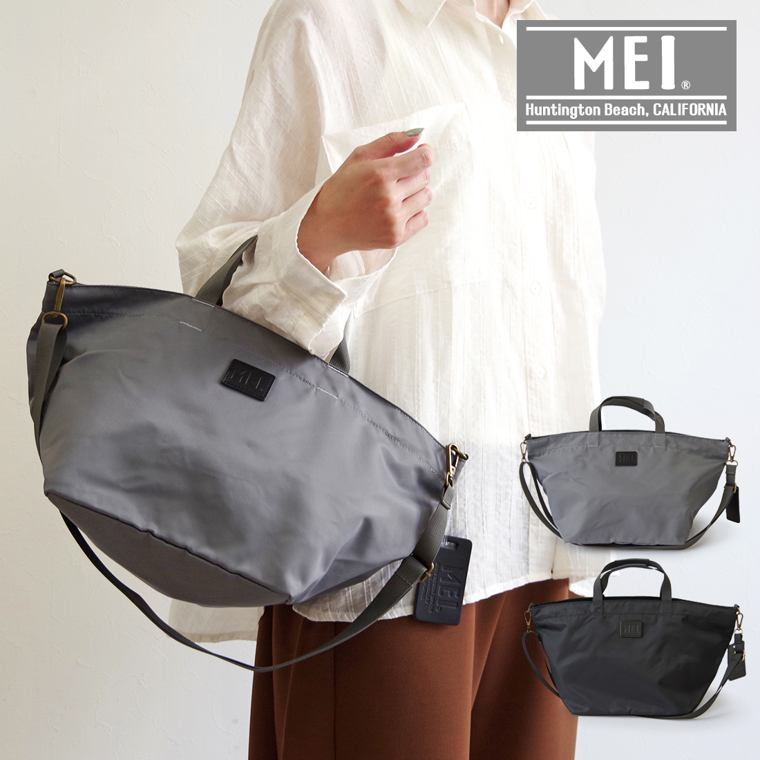 MEI ���C�yMEI-LOS-253004�zTOTEBAG M �g�[�g�o�b�OM 2WAY �g�[�g�o�b�O �V�����_�[�o�b�O ���f�B�[�X �����Y �ʋ� �ʊw �y�ʃo�b�O ���|�� �΂ߊ|�� ���s
