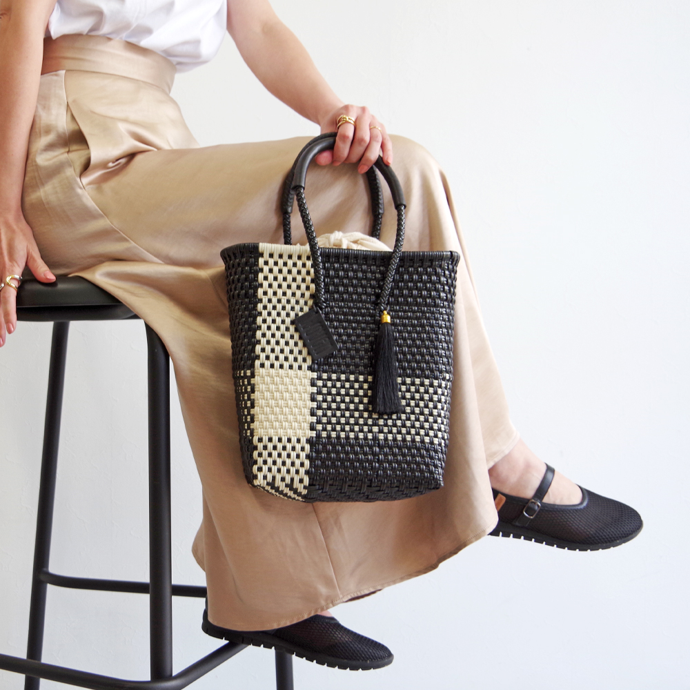 【よっぴママ】WOVEN ウーヴン　メルカドバッグ 楽天市場】WOVEN ウーヴン バスケットバッグ メルカドバッグ