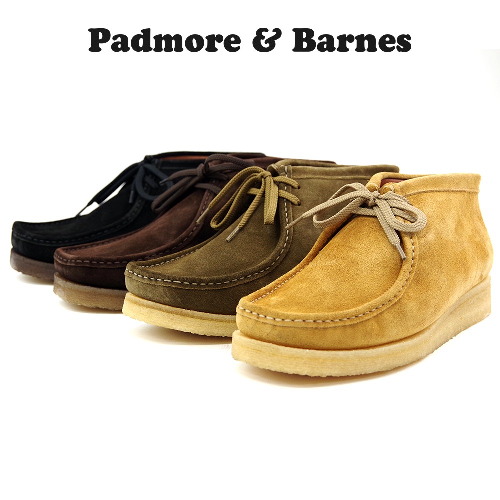 Padmore&Barnes パドモア&バーンズ ワラビーシューズ (P404) クレープソール カジュアルシューズ メンズシューズ 紳士靴 本革  :pdmbrs-p404:ランブルバイジーマ - 通販 - Yahoo!ショッピング