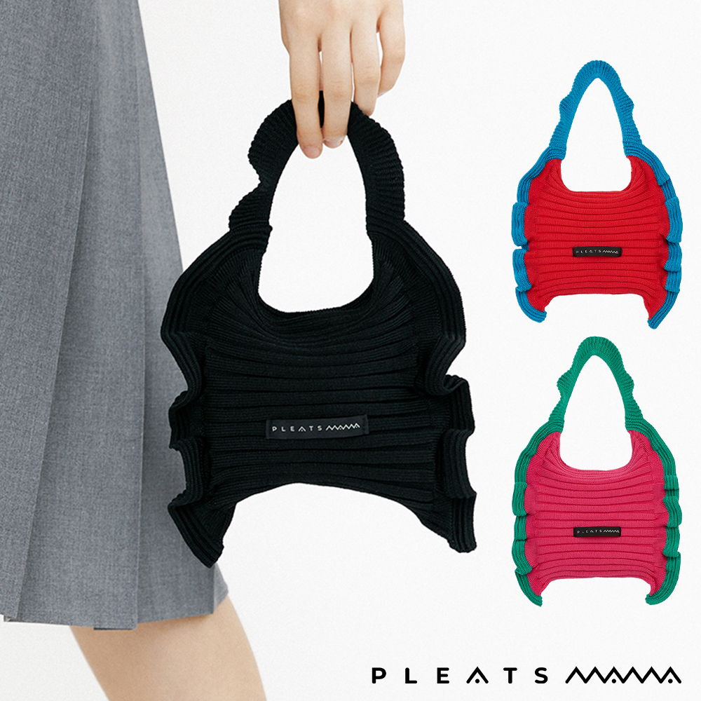 PLEATS MAMA プリーツママ ラッフルミニトートバッグ【RUFFLE MINI 