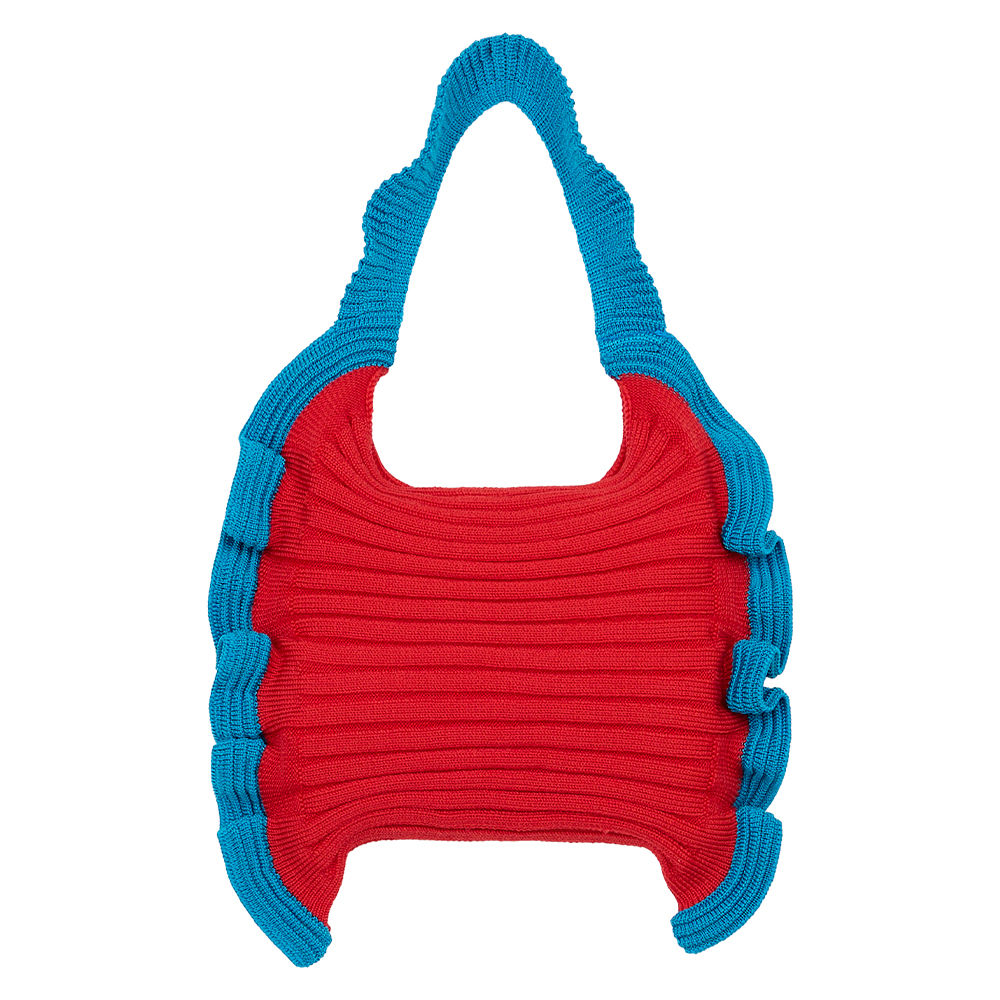 PLEATS MAMA プリーツママ ラッフルミニトートバッグ【RUFFLE MINI 