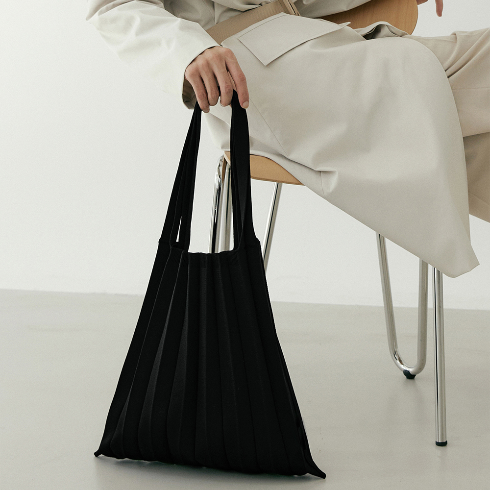 PLEATS MAMA プリーツママ ラッフルミニトートバッグ【RUFFLE MINI 