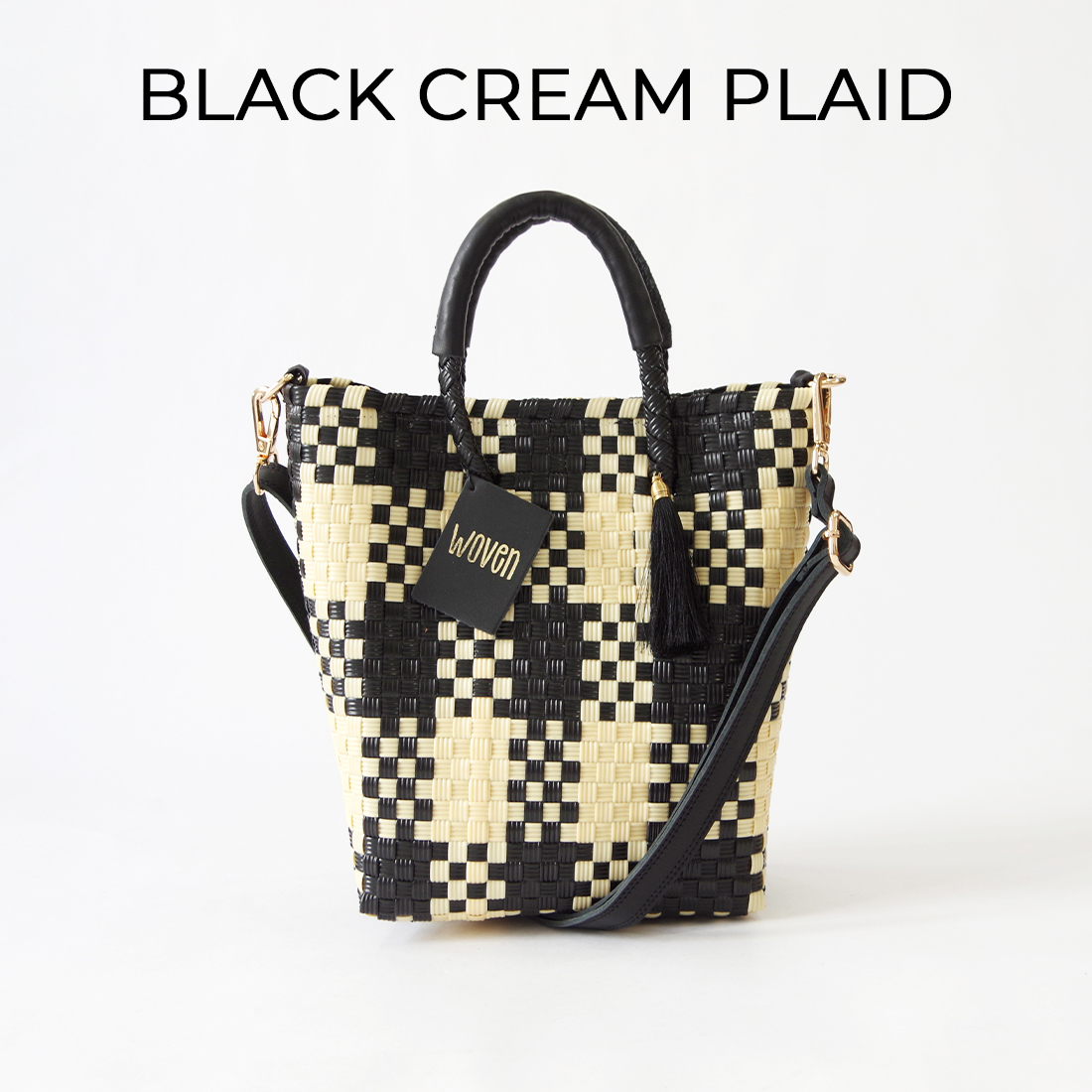 WOVEN（ウーヴン） 【WOVEN ウーヴン】ミニショルダートートバッグ