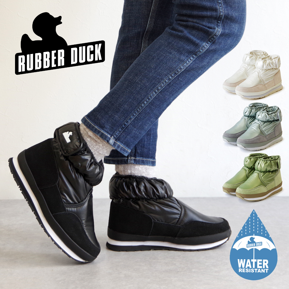 �y40��OFF�z�ySALE�z�yRUBBER DUCK ���o�[�_�b�N�z �X�|�[�e�B�X�m�[�W���K�[ �i�C�����ySporty SnowJogger Nylon�z�X�m�[�u�[�c �h�� ����