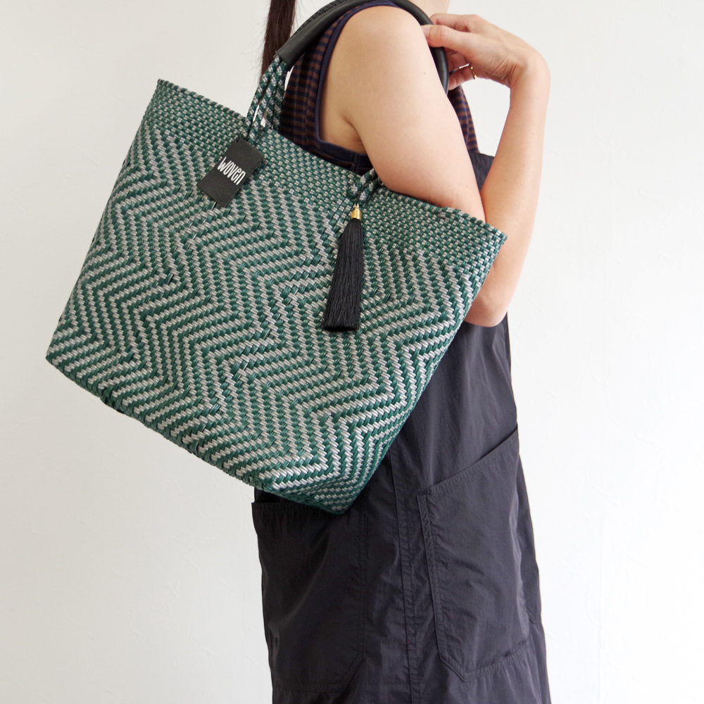 WOVEN 【新色追加】WOVEN ウーヴン Middle Tote ミドルトート