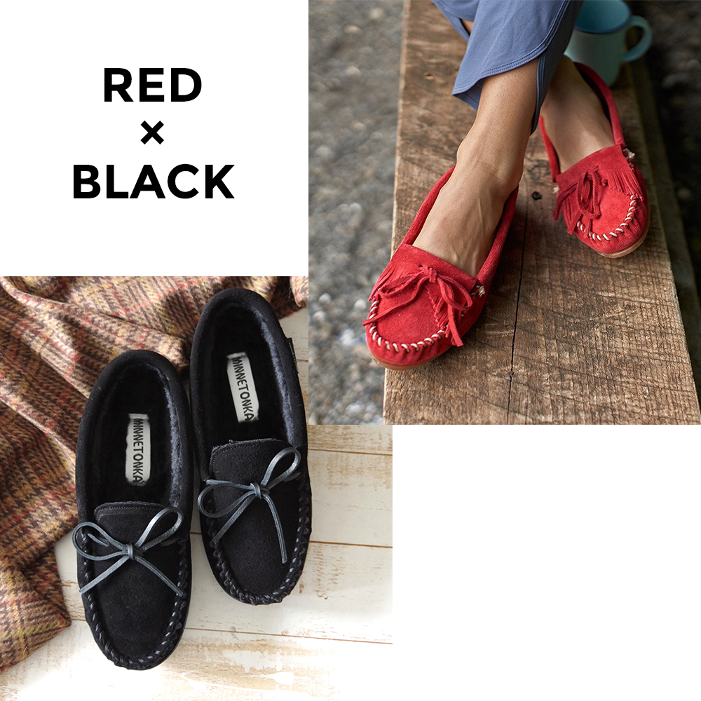 新品未使用　ミネトンカ　モカシン　おまとめ2足 Minnetonka（ミネトンカ） 【22.0cm限定！】【選べる2足セット