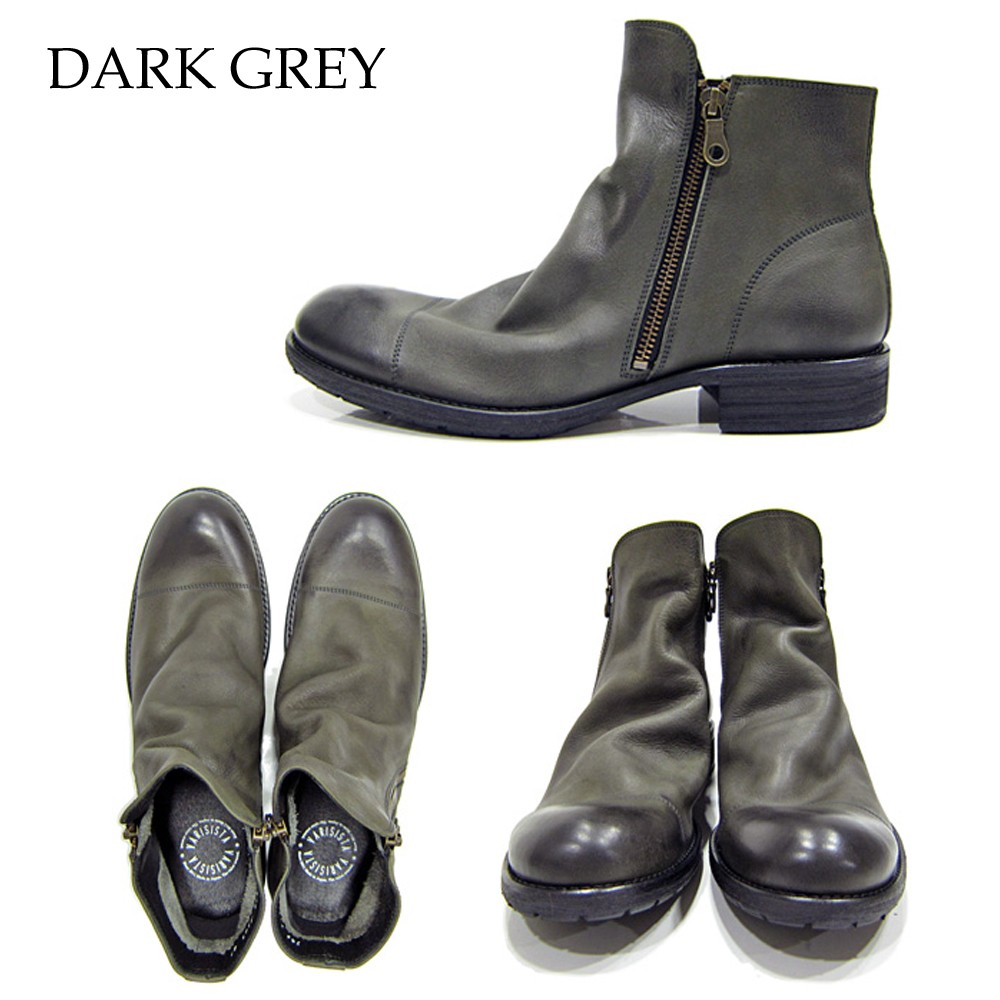 VARISISTA ヴァリジスタ ダブル ジップドレープ ブーツ Vibram sole