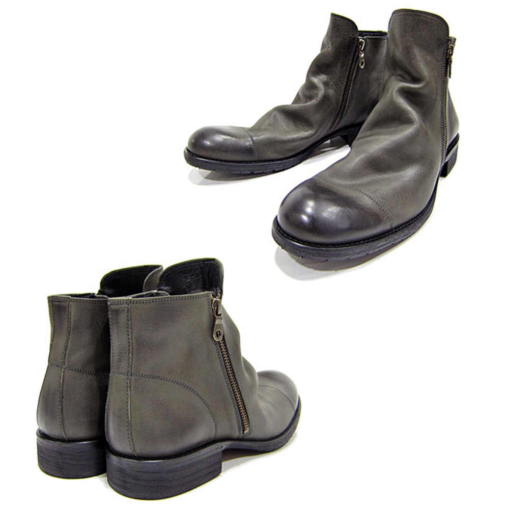 VARISISTA ヴァリジスタ ダブル ジップドレープ ブーツ Vibram sole