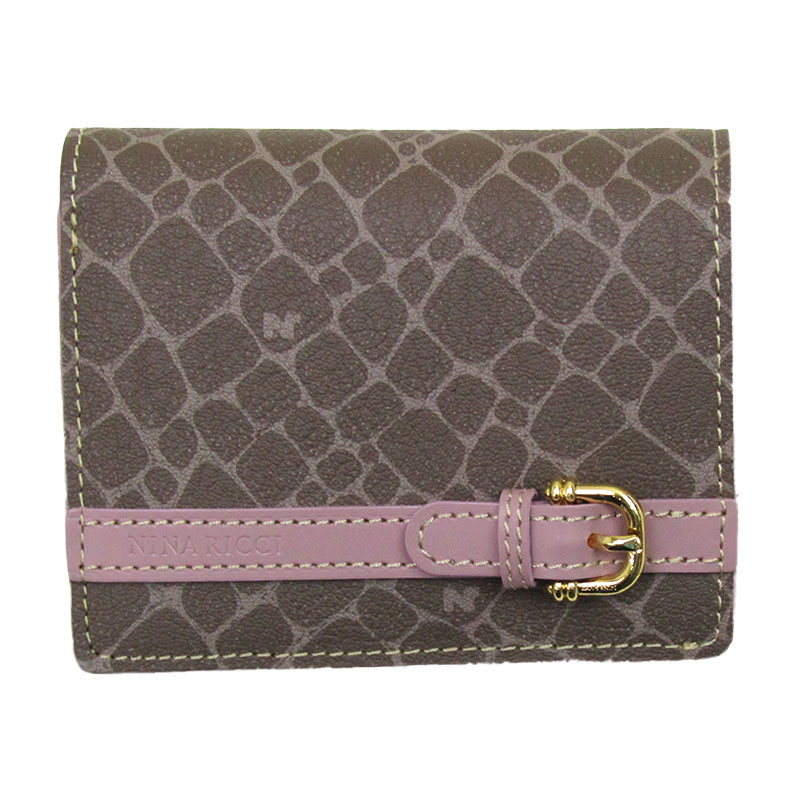 NINA RICCI ニナリッチ カラーヌーボーシリーズ折財布 8812