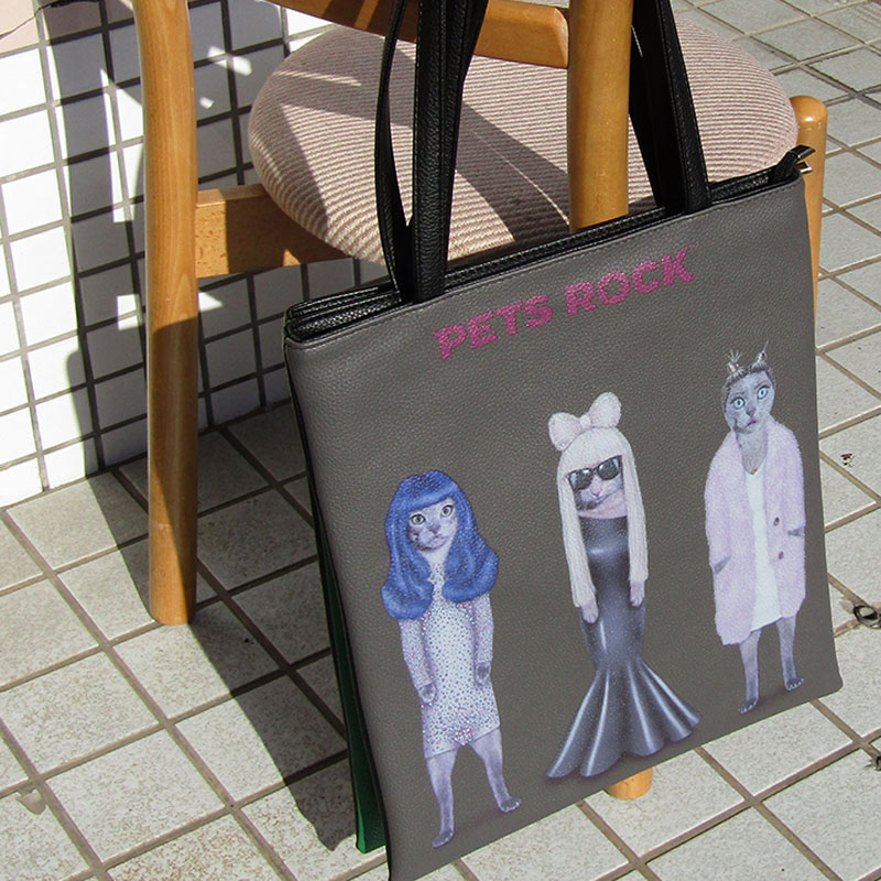 ARCHIVIO トートバッグ・ヘッドカバーセット Pトートバッグ S（#99 ロンド紫） ｜小倉織｜小倉 縞縞 【公式