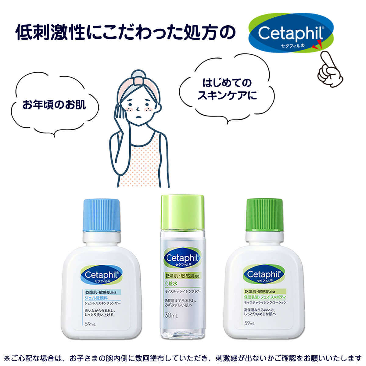 Cetaphil（セタフィル） スキンケア ニキビ にきび お試し トライアル