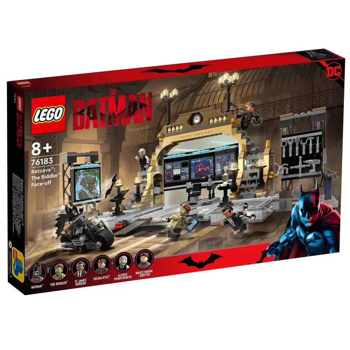 LEGO SUPER HEROES レゴ バットマン バットケイブ リドラーと対決