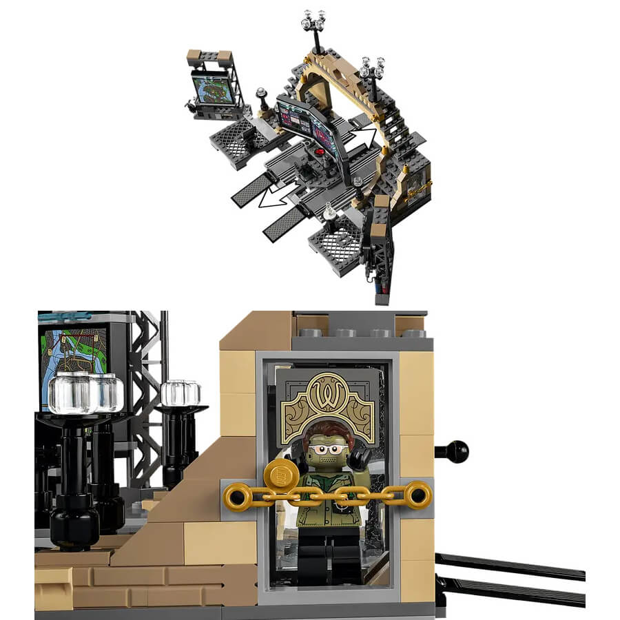 LEGO SUPER HEROES レゴ バットマン バットケイブ リドラーと対決