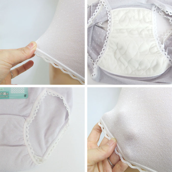 日本製 抗菌・防臭 さわやか吸収ショーツ 綿混 西川合繊　32064 30cc対応