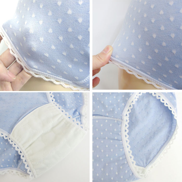 日本製 抗菌・防臭 さわやか吸収ショーツ 綿混 西川合繊 32065 30cc対応