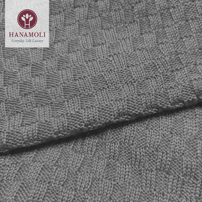 シルク混 シルクウールストール HANAMOLI シルクコットン 紫外線対策 シルク小物 服飾雑貨 ...
