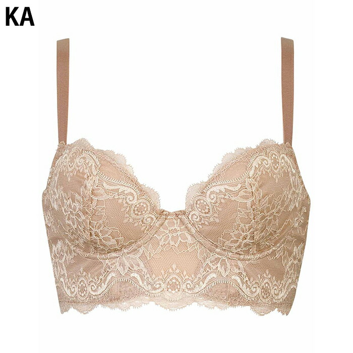 WACOAL（ワコール） 3/4カップセミロングブラジャー (Bカップ・Cカップ