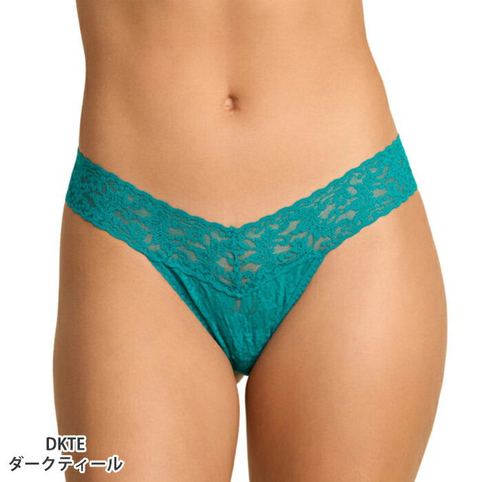 hanky panky（ハンキーパンキー） シグニチャーレースローライズタンガ