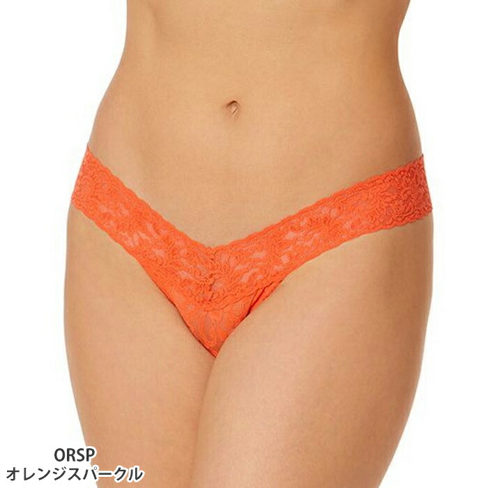 hanky panky（ハンキーパンキー） シグニチャーレースローライズタンガ