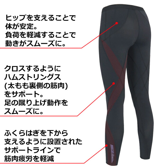 CW-X 反射材付き ワコール Wacoal レディース ジェネレーターナイト